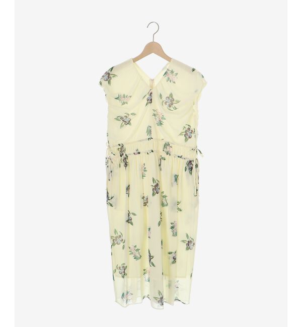  「《WEB/一部店舗限定アイテム》KAZUMIDOIボタニカルギャザーワンピース」|ワンピース|