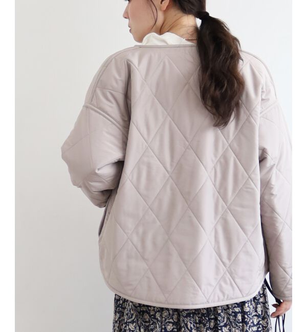  「リバーシブルタフタ&times;ファーキルトジャケット」|その他|