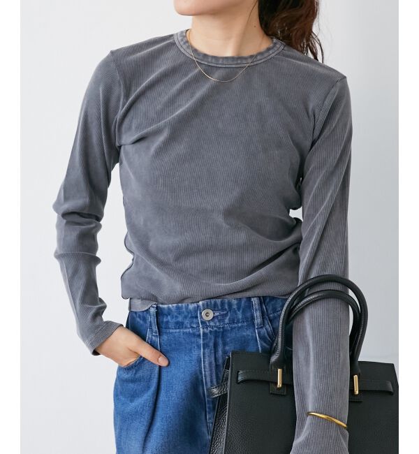  「《WEB限定アイテム》ケミカルウォッシュテレコロンT」|Tシャツ・カットソー|