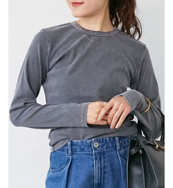  「《WEB限定アイテム》ケミカルウォッシュテレコロンT」|Tシャツ・カットソー|