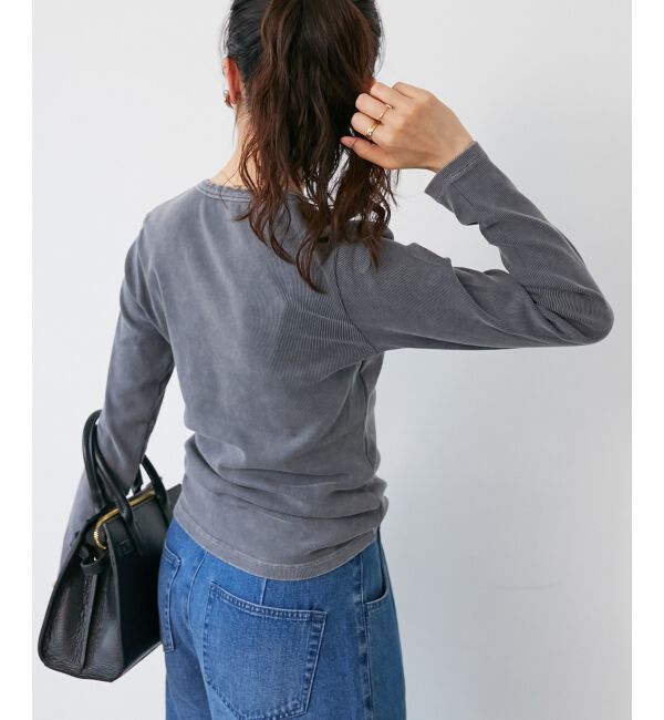  「《WEB限定アイテム》ケミカルウォッシュテレコロンT」|Tシャツ・カットソー|