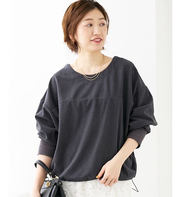  「《手洗い可能》カットコーデュロイ2WAYプル&times;スカートセット」|ワンピース|