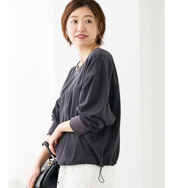  「《手洗い可能》カットコーデュロイ2WAYプル&times;スカートセット」|ワンピース|