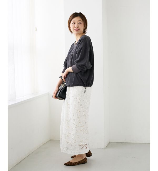  「《手洗い可能》カットコーデュロイ2WAYプル&times;スカートセット」|ワンピース|