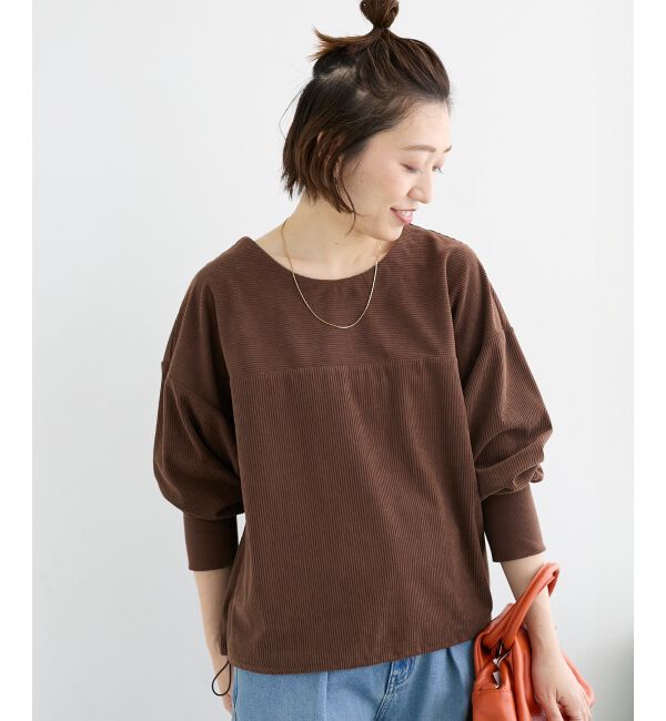  「《手洗い可能》カットコーデュロイ2WAYプル&times;スカートセット」|ワンピース|