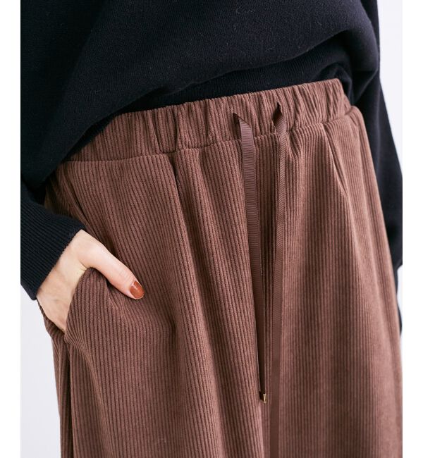  「《手洗い可能》カットコーデュロイ2WAYプル&times;スカートセット」|ワンピース|