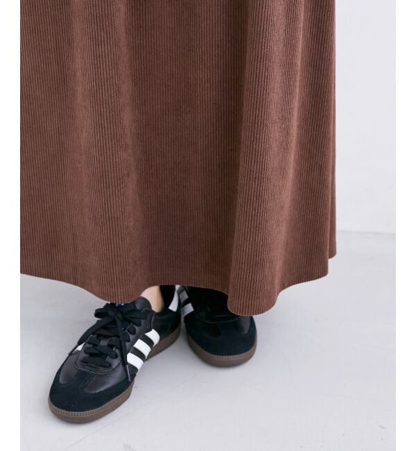  「《手洗い可能》カットコーデュロイ2WAYプル&times;スカートセット」|ワンピース|