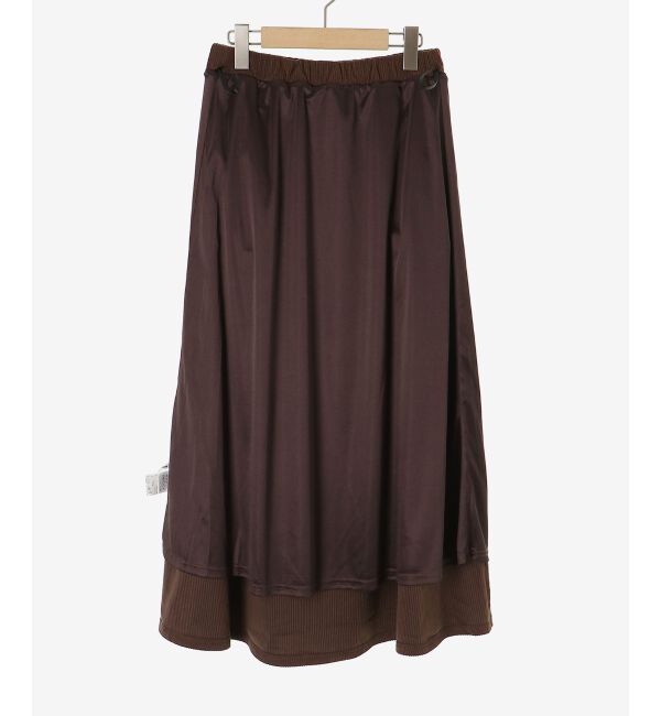  「《手洗い可能》カットコーデュロイ2WAYプル&times;スカートセット」|ワンピース|