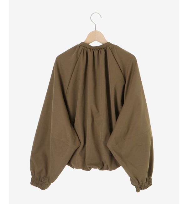  「《WEB限定アイテム》バルーンデザインノーカラーブルゾン」|ブルゾン・スタジャン|