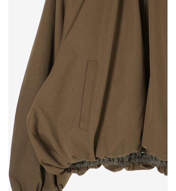  「《WEB限定アイテム》バルーンデザインノーカラーブルゾン」|ブルゾン・スタジャン|