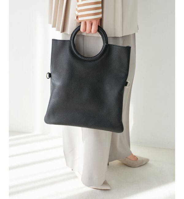  「MILLELA FIRENZEサークルハンドバッグ」|ハンドバッグ|