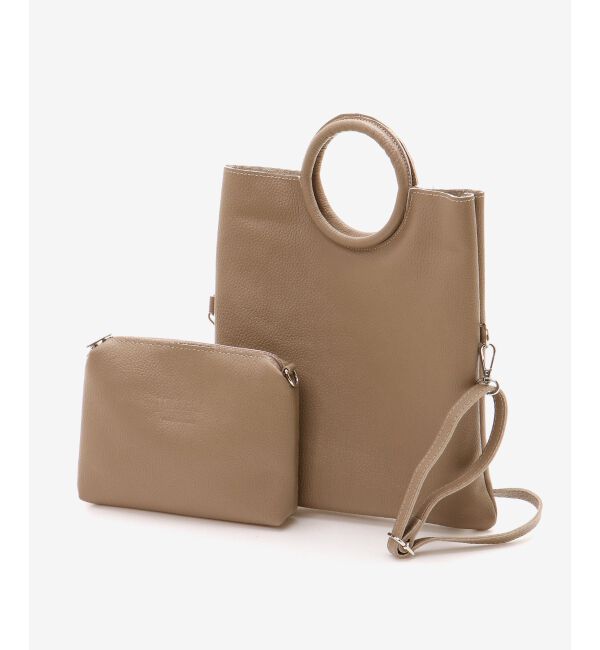  「MILLELA FIRENZEサークルハンドバッグ」|ハンドバッグ|