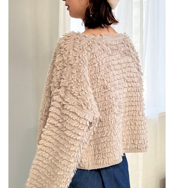 MAJESTICLEGON「ミニループショートカーデ」|カーディガン|