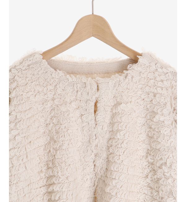 MAJESTICLEGON「ミニループショートカーデ」|カーディガン|