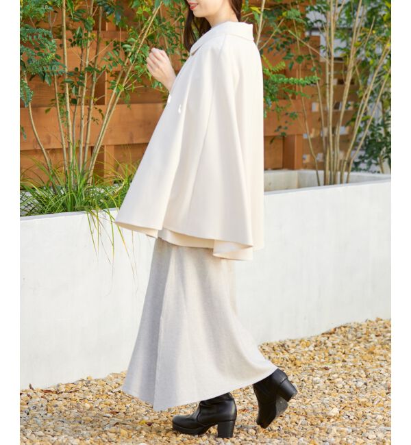 MAJESTICLEGON「プレートカーデsetニットワンピ」|ワンピース|