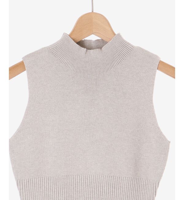 MAJESTICLEGON「プレートカーデsetニットワンピ」|ワンピース|