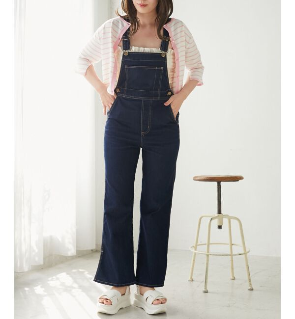 MAJESTICLEGON「クロップドボーダーカーディガン」|カーディガン|