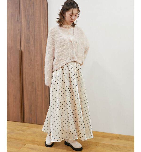 MAJESTICLEGON「シャイニーレイヤードスカート」|スカート|