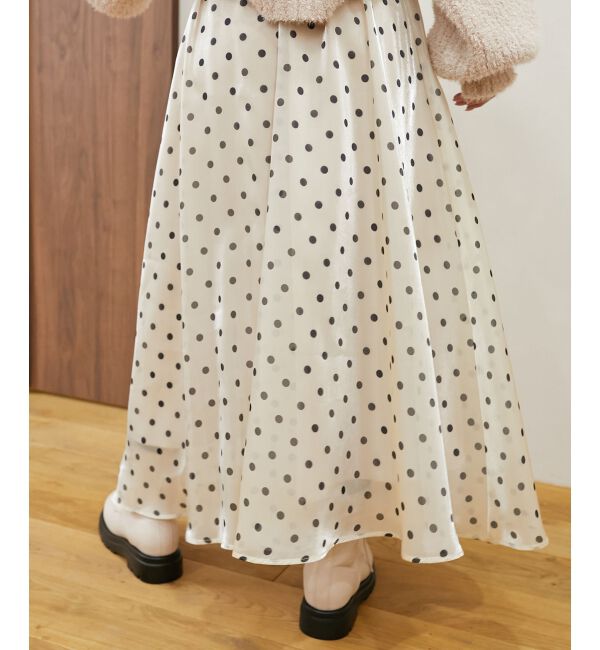 MAJESTICLEGON「シャイニーレイヤードスカート」|スカート|