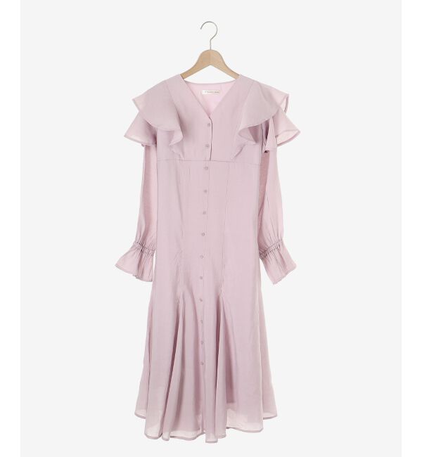 MAJESTICLEGON「スタイルアップフリルワンピース」|ワンピース|