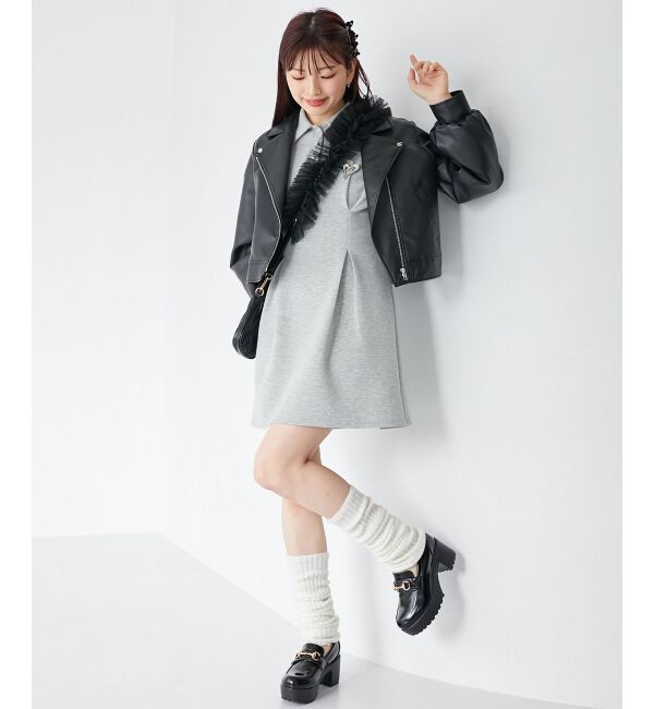 MAJESTICLEGON「チュールフリルショルダー」|ベルト|