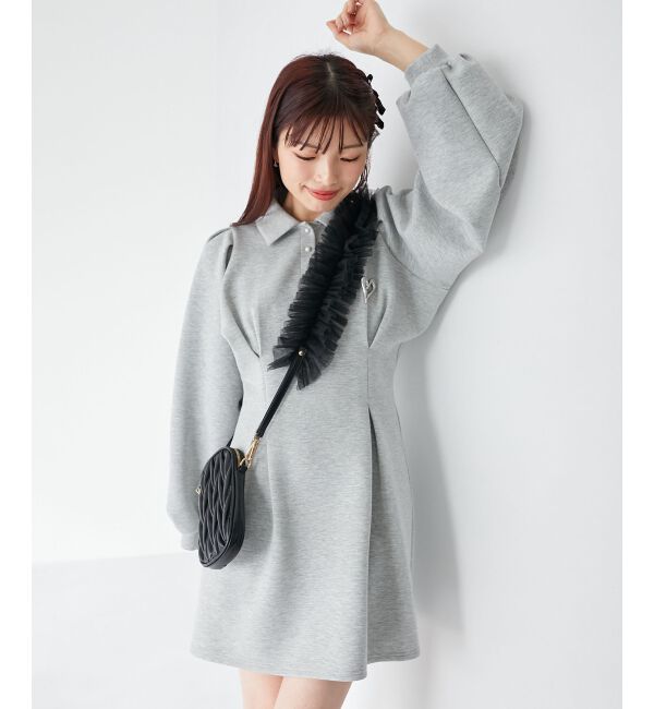 MAJESTICLEGON「チュールフリルショルダー」|ベルト|