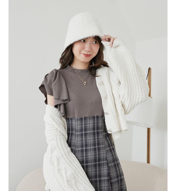 MAJESTICLEGON「シャギーバケットハット」|ハット|