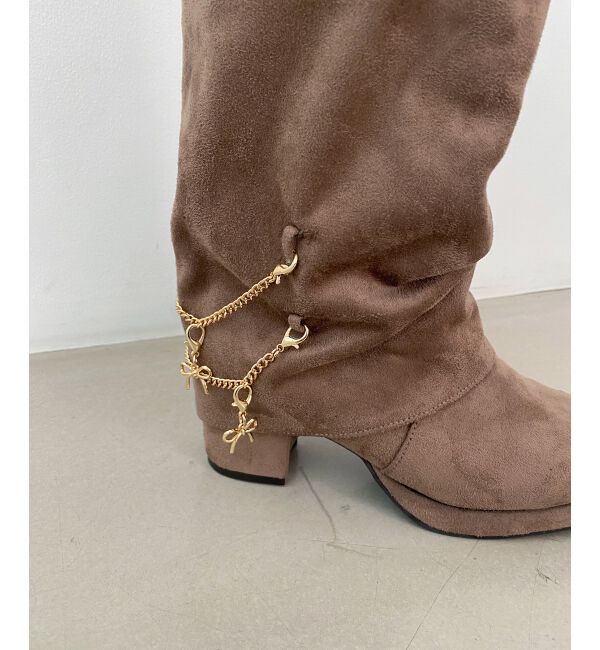  「マルチwayチェーンカバーロングブーツ」|ロングブーツ|