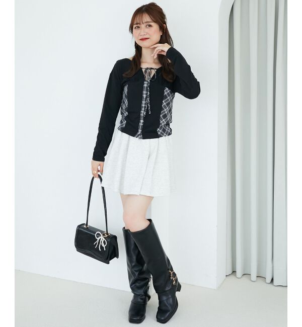  「マルチwayチェーンカバーロングブーツ」|ロングブーツ|