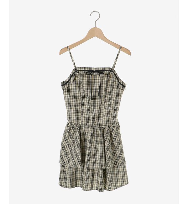  「ケーブルフードボレロセットミニワンピ」|ワンピース|