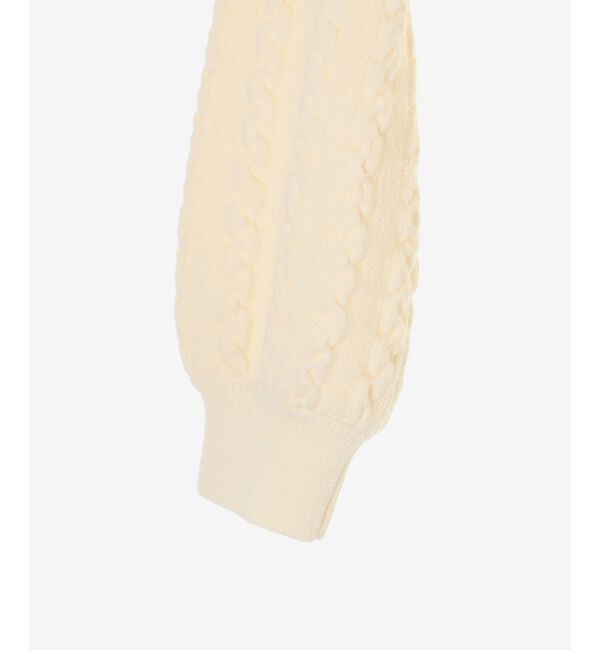  「ケーブルフードボレロセットミニワンピ」|ワンピース|