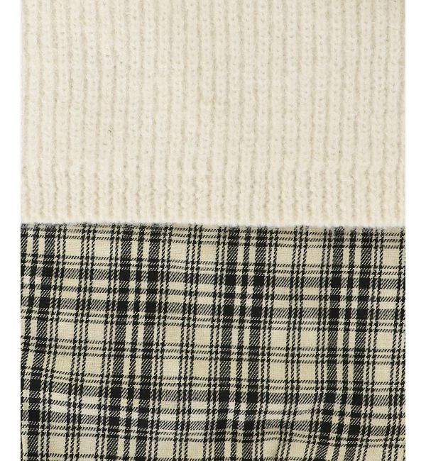  「ケーブルフードボレロセットミニワンピ」|ワンピース|