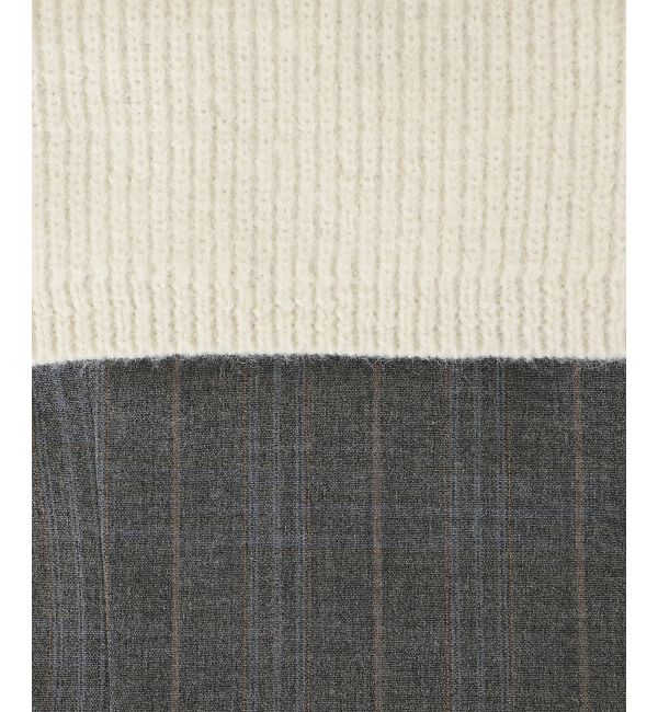  「ケーブルフードボレロセットミニワンピ」|ワンピース|