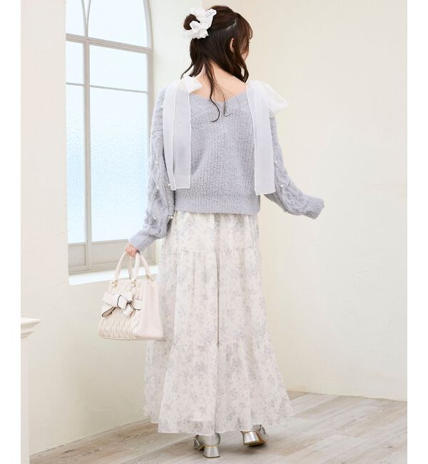  「2wayショルダーリボンキャミワンピ」|ワンピース|