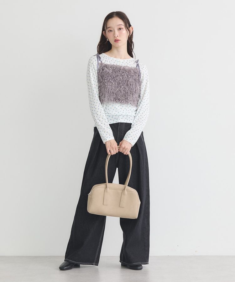 earth music&ecology「【WEB限定】アイレットジャカードタイトプルオーバー」|Tシャツ・カットソー|