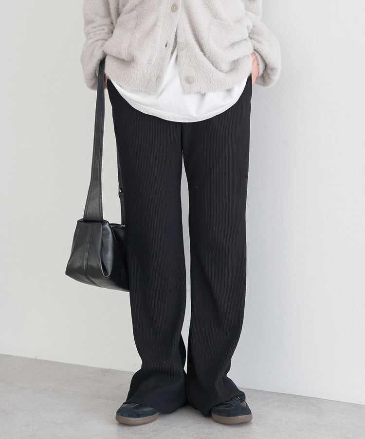 earth music&ecology「セルフカットテレコフレアパンツ」|その他|