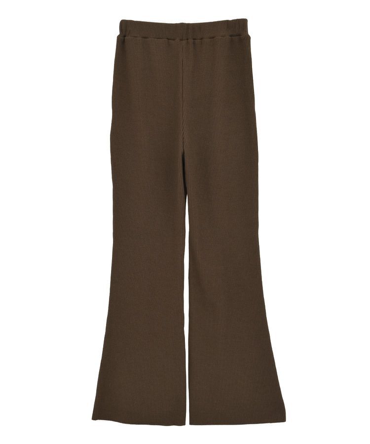 earth music&ecology「セルフカットテレコフレアパンツ」|その他|