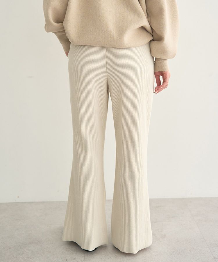 earth music&ecology「セルフカットテレコフレアパンツ」|その他|