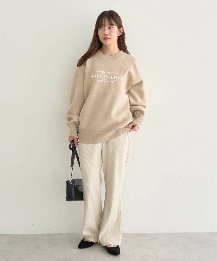 earth music&ecology「セルフカットテレコフレアパンツ」|その他|