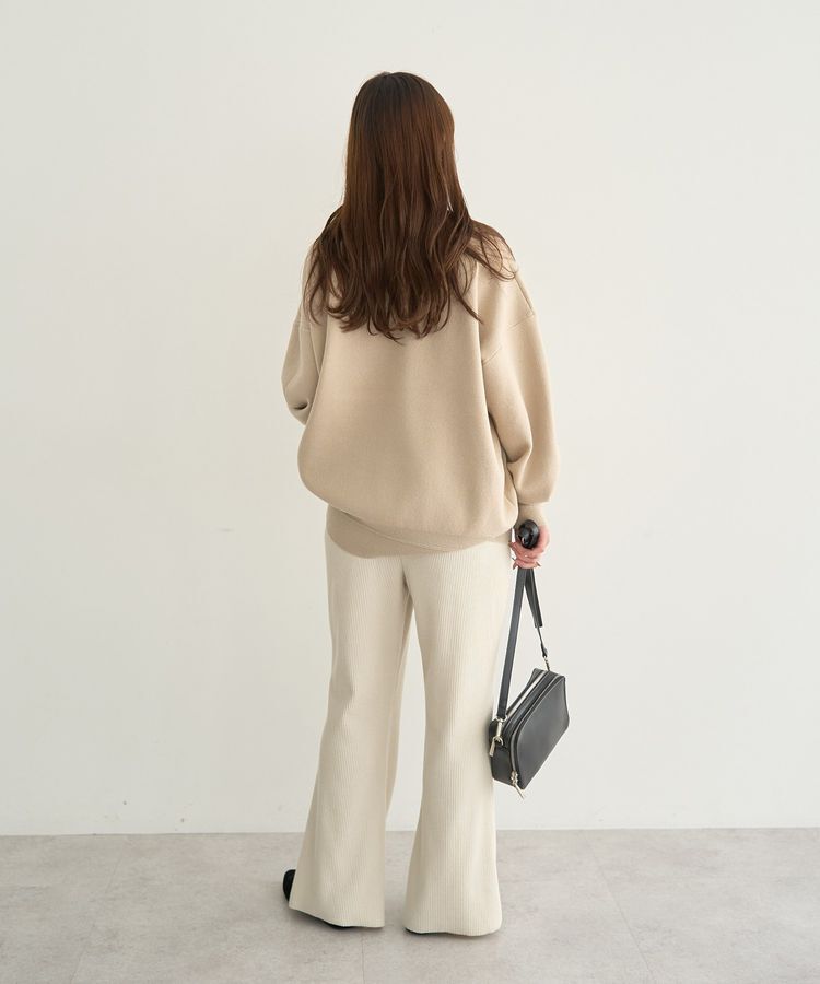 earth music&ecology「セルフカットテレコフレアパンツ」|その他|