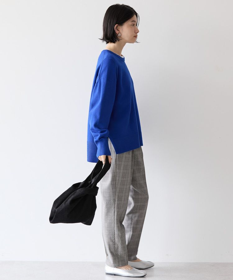 AMERICAN HOLIC「【WEB限定】バイパチサイドスリットニットプルオーバー＜静電気軽減＞」|ニット・セーター|