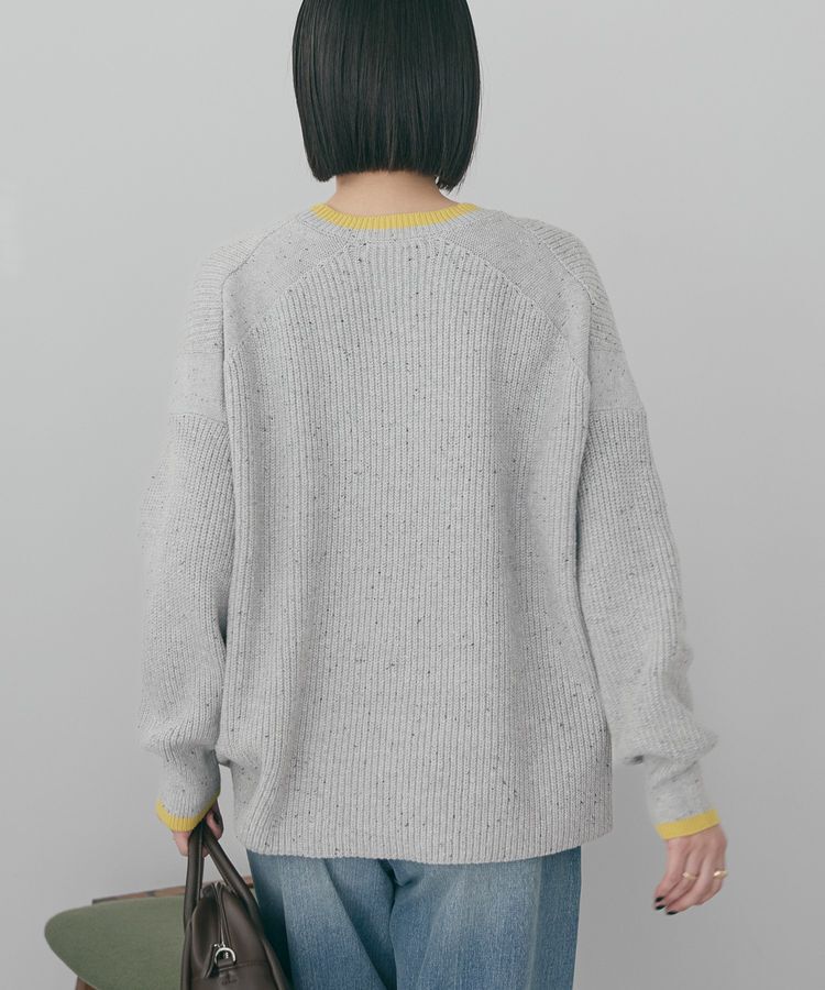 AMERICAN HOLIC「【WEB限定】配色ラインニットプルオーバー」|ニット・セーター|