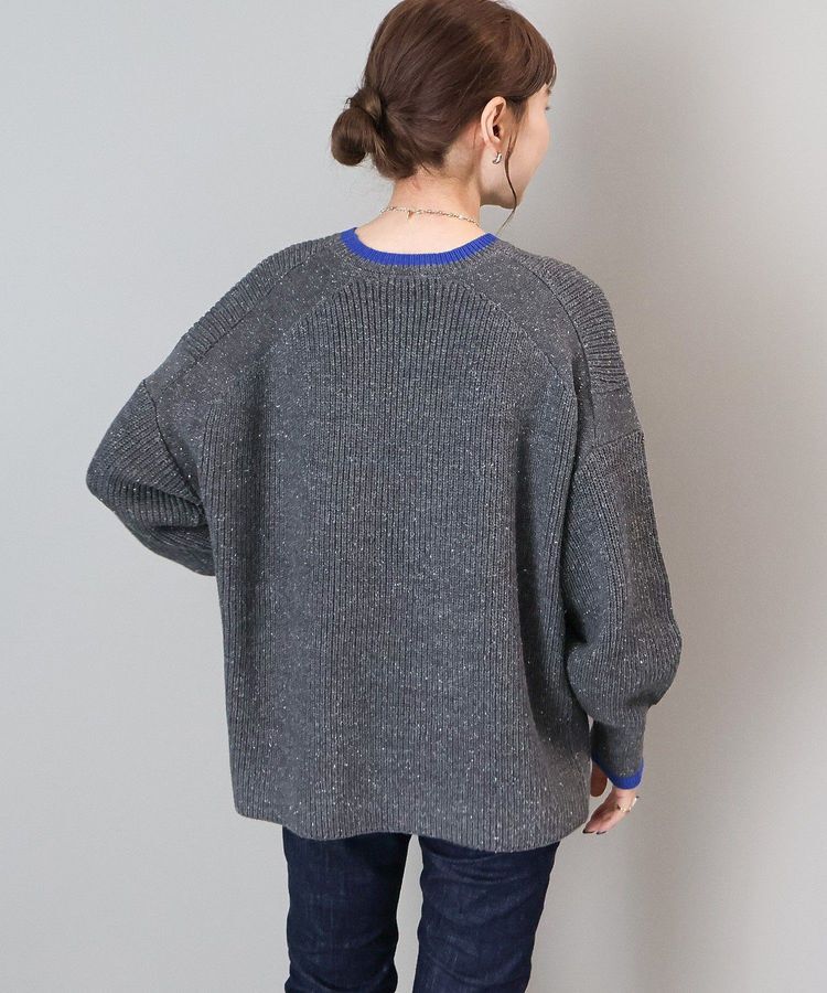 AMERICAN HOLIC「【WEB限定】配色ラインニットプルオーバー」|ニット・セーター|