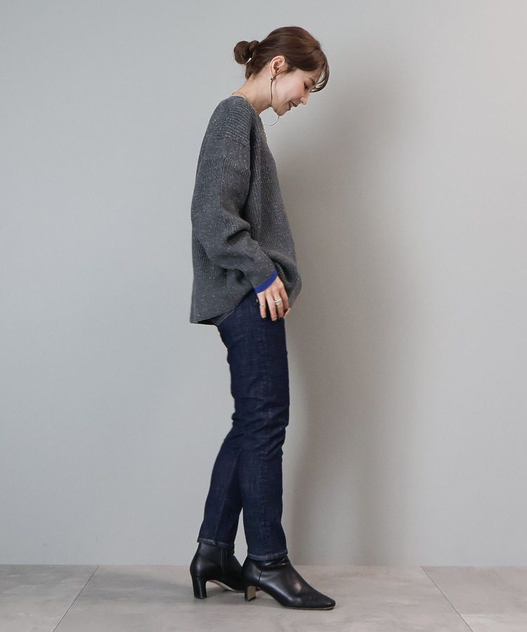 AMERICAN HOLIC「【WEB限定】配色ラインニットプルオーバー」|ニット・セーター|