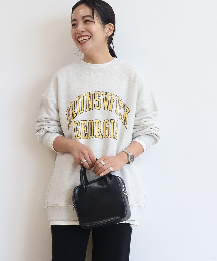 AMERICAN HOLIC「【WEB限定】BRUNSWICK GEORGIA BIGスウェット」|スウェット・ジャージ|Oatmeal