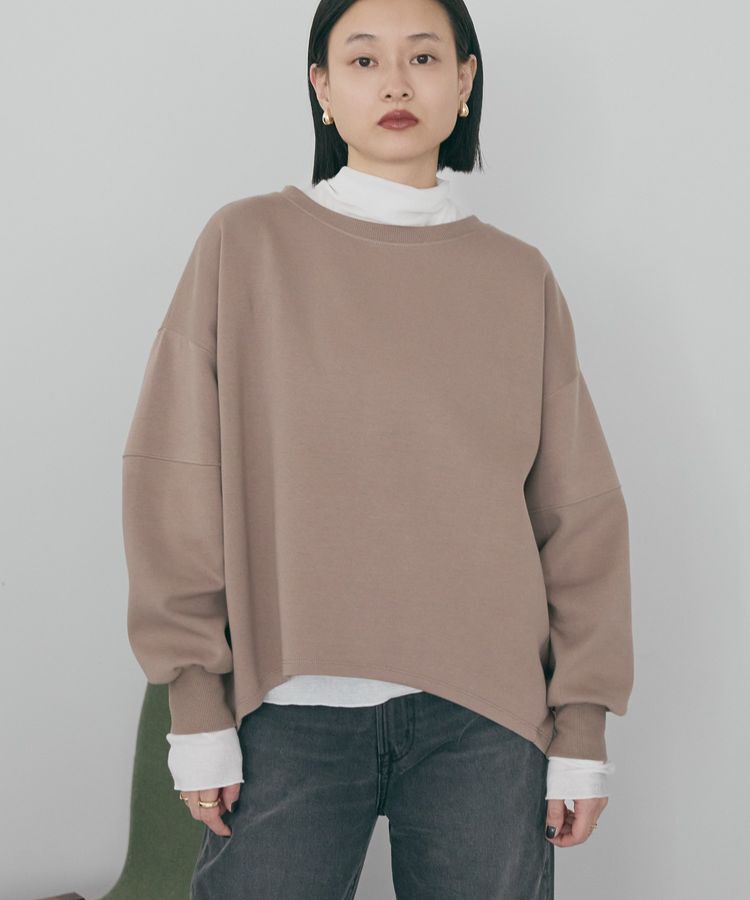 AMERICAN HOLIC「【WEB限定】袖タックコクーンポンチプルオーバー」|Tシャツ・カットソー|