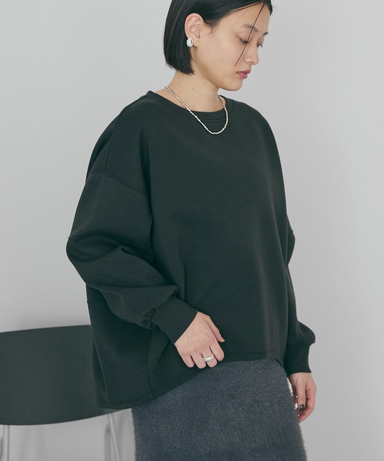 AMERICAN HOLIC「【WEB限定】袖タックコクーンポンチプルオーバー」|Tシャツ・カットソー|