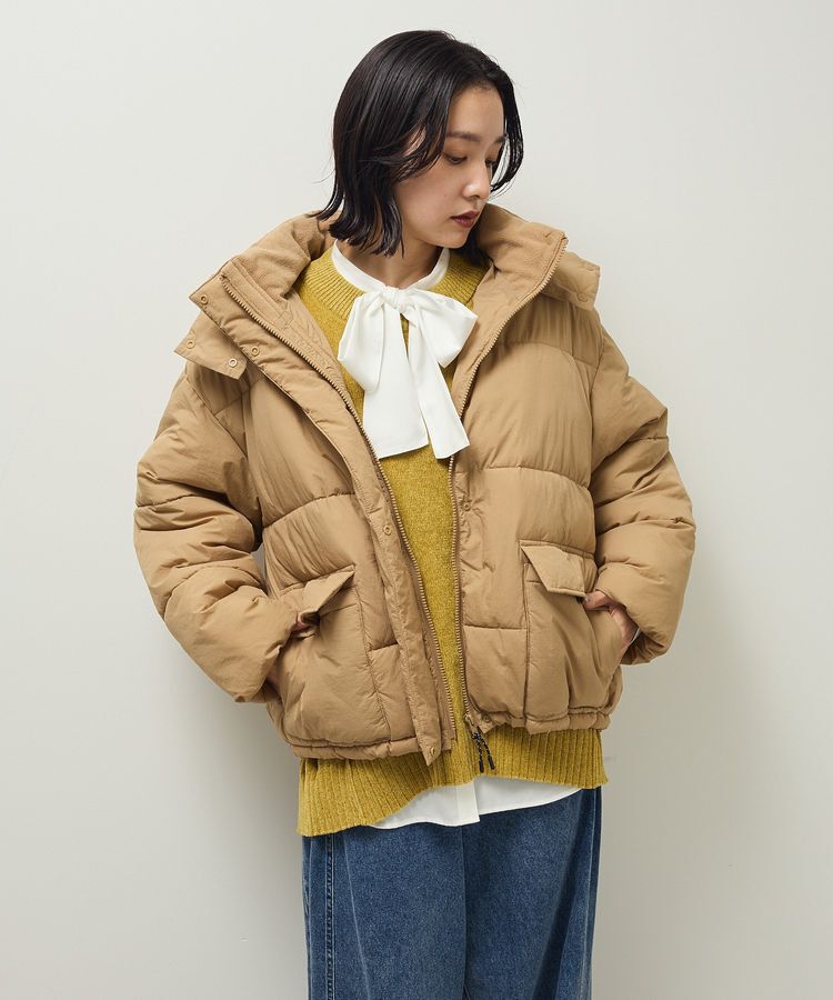 Green Parks「ライトファイバーフーディブルゾン」|ブルゾン・スタジャン|