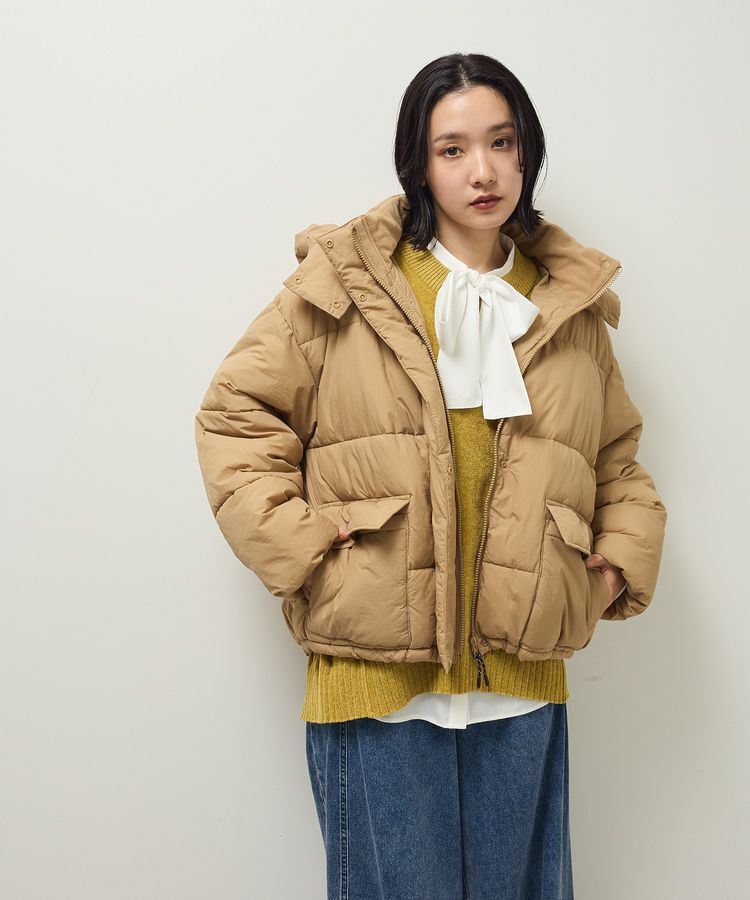 Green Parks「ライトファイバーフーディブルゾン」|ブルゾン・スタジャン|