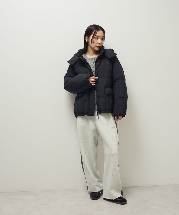 Green Parks「ライトファイバーフーディブルゾン」|ブルゾン・スタジャン|